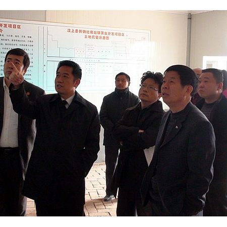 國(guó)家發(fā)改委調(diào)研組來汶上縣調(diào)研土地托管工作