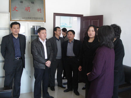 濟寧市婦聯(lián)副主席王新顏、組宣部長王利艷來汶上縣督導女性進村“兩委”工作