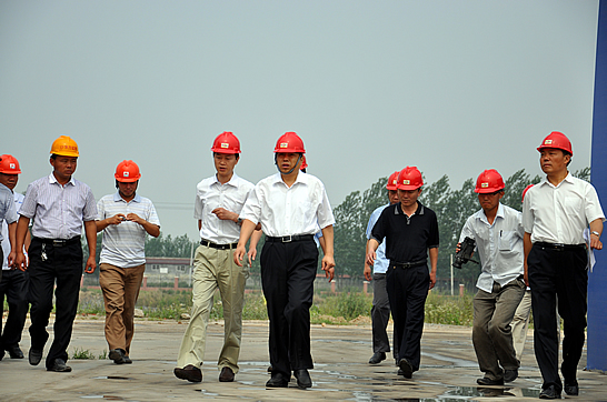 濟寧市政府副市長周洪到汶上縣調研重點工業(yè)項目建設和工業(yè)經濟運行情況