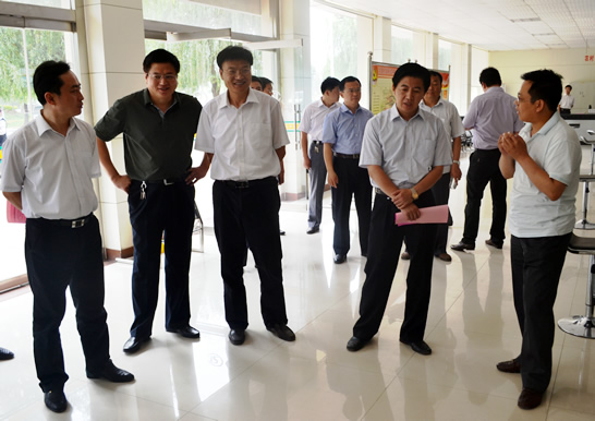濟寧市人社局局長王建華來汶上縣調研新農保、基層公共服務平臺及作風建設工作