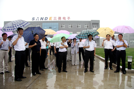濟(jì)寧市科學(xué)發(fā)展觀現(xiàn)場(chǎng)觀摩會(huì)與會(huì)領(lǐng)導(dǎo)來(lái)汶上縣觀摩