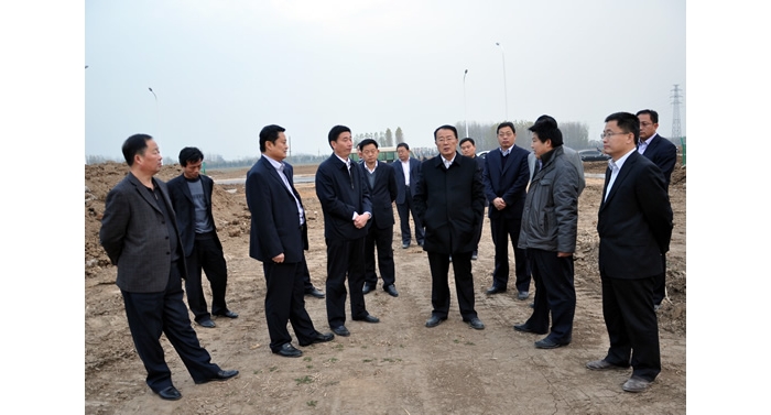 汶上縣委書記、縣人大常委會主任趙東升實地視察重點項目建設工作