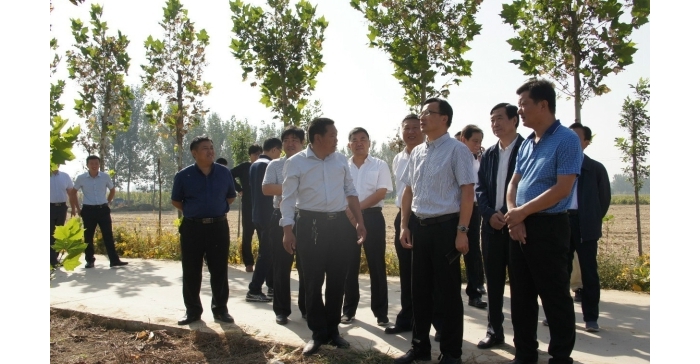 副市長任慶虎來汶上縣視察“三秋”生產(chǎn)、秸稈禁燒和河長制工作