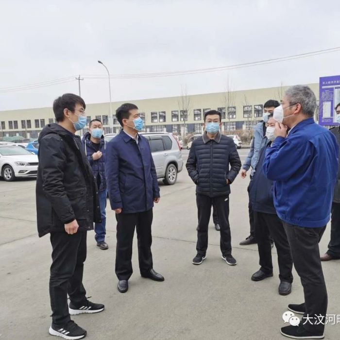 縣委常委、副縣長魏中齊一行到軍屯鄉(xiāng)重點企業(yè)督導(dǎo)檢查復(fù)工復(fù)產(chǎn)工作