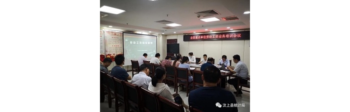 縣統計局召開重點單位勞動工資業(yè)務培訓會議